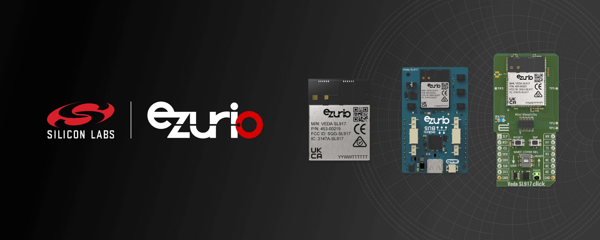 Ezurio Expands WiFi Development Support with Veda SL917 Module