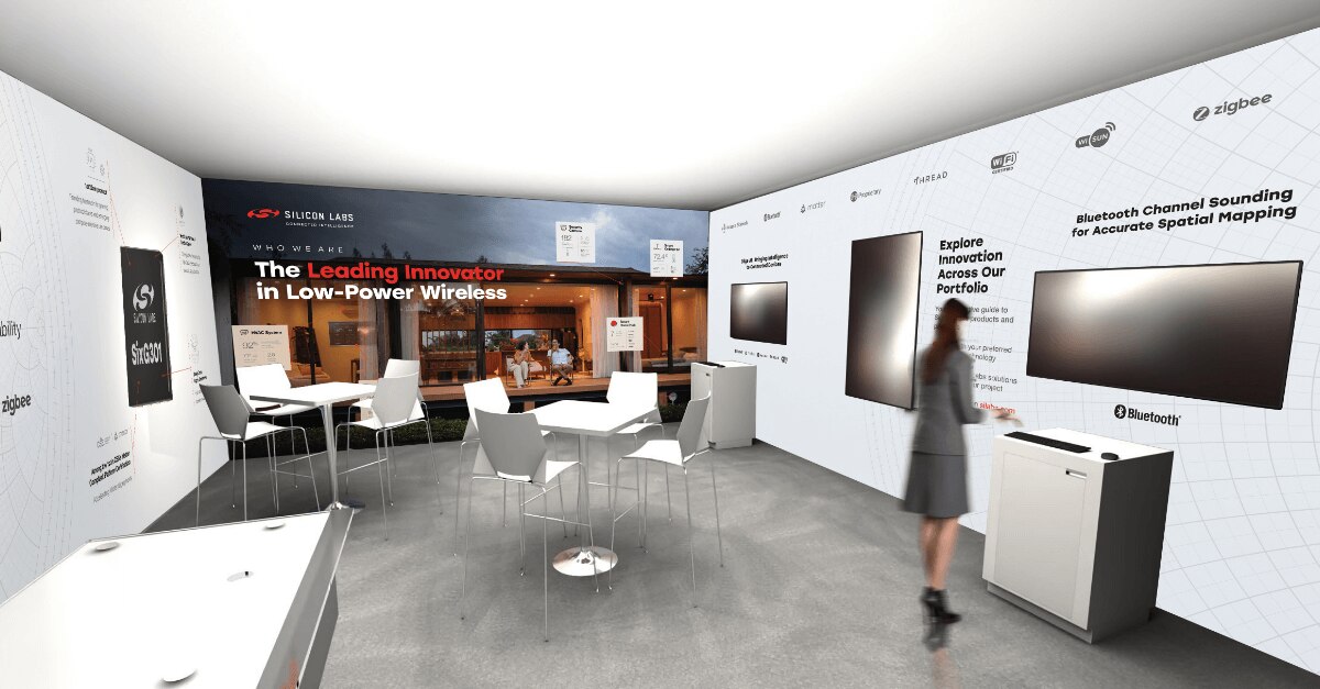 Silicon Labs Booth at CES