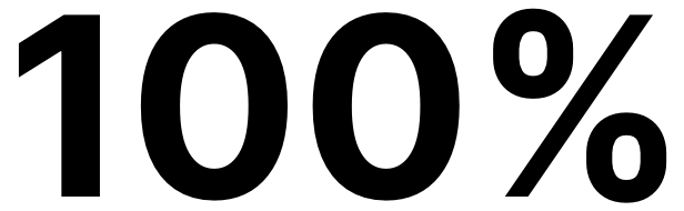 100%