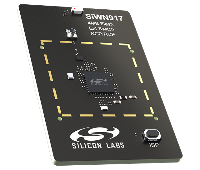 SiWx917-RB4346A Wi-Fi 6 BLE SoC コプロセッサ無線ボード